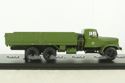 Краз-257 бортовой, хаки, SSM1070, SSM 1:43