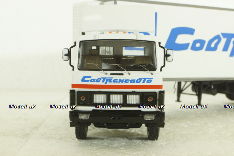 Маз-6422 с полуприцепом Lamberet, Sovtransavto, SSM1560, SSM 1:43
