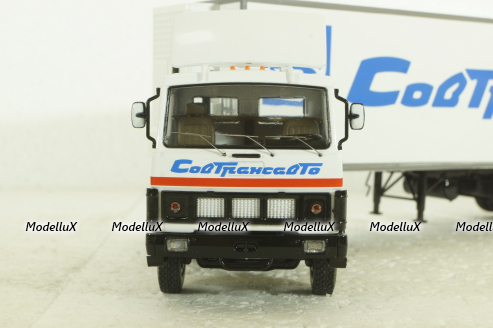 Маз-6422 с полуприцепом Lamberet, Sovtransavto, SSM1560, SSM 1:43