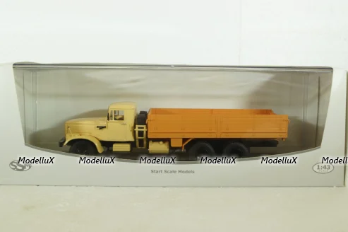 Краз-257 бортовой, песочно-оранжевый, SSM1071, SSM 1:43 