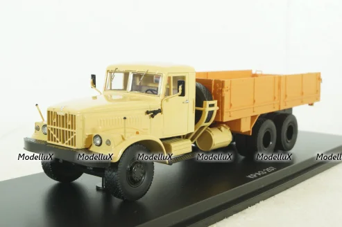 Краз-257 бортовой, песочно-оранжевый, SSM1071, SSM 1:43 