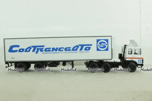 Маз-6422 с полуприцепом Lamberet, Sovtransavto, SSM1560, SSM 1:43