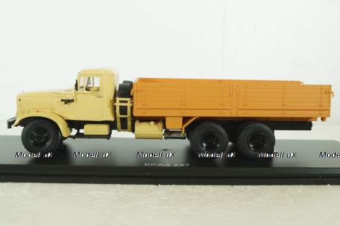 Краз-257 бортовой, песочно-оранжевый, SSM1071, SSM 1:43 