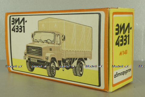 Зил-4331ф, август 87г, з-д Вега 1:43