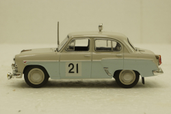 Москвич-403, №21 ралли "Монте-Карло",  Автолегенды СССР №9, 1:43