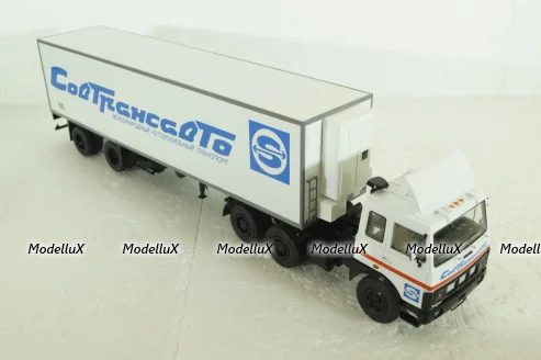 Маз-6422 с полуприцепом Lamberet, Sovtransavto, SSM1560, SSM 1:43