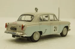Москвич-403, №21 ралли "Монте-Карло",  Автолегенды СССР №9, 1:43