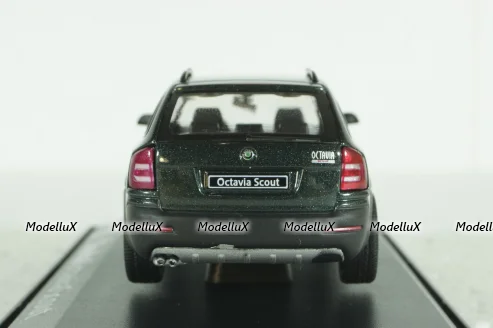 Skoda Octavia Combi Scout, green, 143AB-011HL, Abrex 1:43