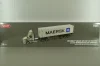 Peterbilt 579 day cab tractor with 40' refrigerated sea container Maersk, grey/white, 71069, Diecast Masters 1:50
