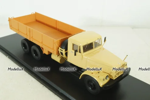 Краз-257 бортовой, песочно-оранжевый, SSM1071, SSM 1:43 