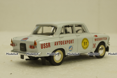 Москвич-412 Тур Европы-71, Автолегенды СССР №5, 1:43
