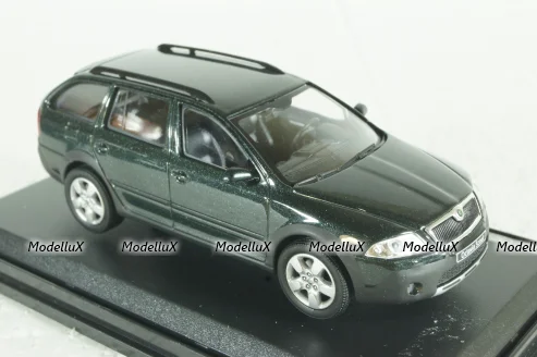 Skoda Octavia Combi Scout, green, 143AB-011HL, Abrex 1:43