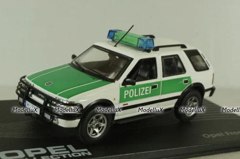 Opel Frontera B Polizei 1999, yellow, OPC083, Opel Collection #83 1:43
