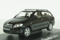 Skoda Fabia 2 Combi, Black 1999, 143AB-004B, Abrex 1:43