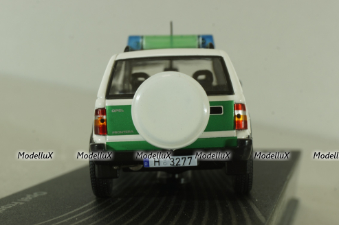 Opel Frontera B Polizei 1999, yellow, OPC083, Opel Collection #83 1:43