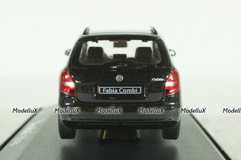Skoda Fabia 2 Combi, Black 1999, 143AB-004B, Abrex 1:43
