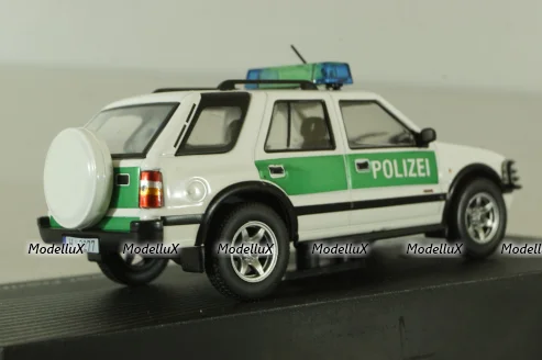 Opel Frontera B Polizei 1999, yellow, OPC083, Opel Collection #83 1:43