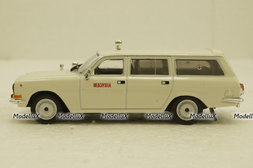 Газ-24-13 Волга, медслужба, Автолегенды СССР №207 1:43