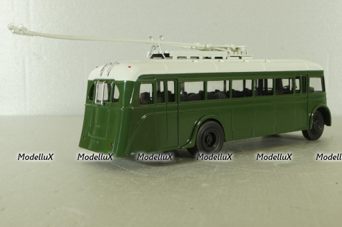 ЯТБ-1 троллейбус зеленый, Наши Автобусы №19, Modimio 1:43