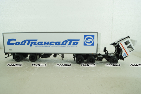 Маз-6422 с полуприцепом Lamberet, Sovtransavto, SSM1560, SSM 1:43
