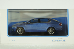 Skoda Octavia III 2013 metallic-light blue, 143AB-026KM, Abrex 1:43