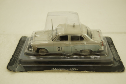 Москвич-403, №21 ралли "Монте-Карло",  Автолегенды СССР №9, 1:43