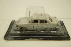 Москвич-403, №21 ралли "Монте-Карло",  Автолегенды СССР №9, 1:43