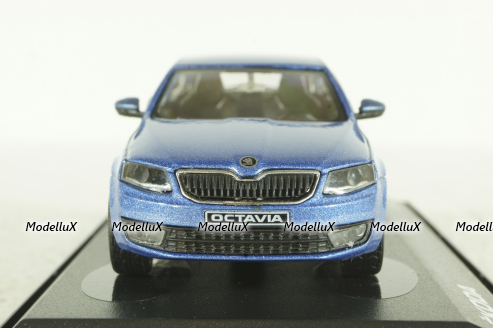 Skoda Octavia III 2013 metallic-light blue, 143AB-026KM, Abrex 1:43