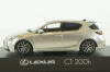 Lexus CT200h Sport, Platinum Silver Metallic, 3656PS2, Kyosho 1:43
