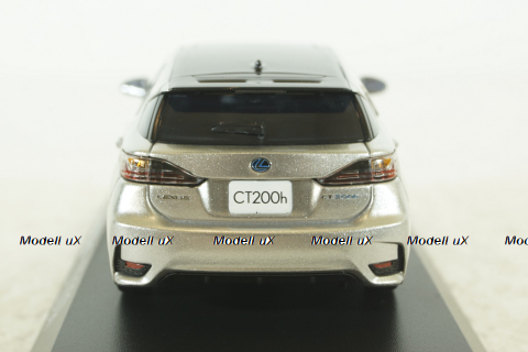 Lexus CT200h Sport, Platinum Silver Metallic, 3656PS2, Kyosho 1:43