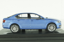 Skoda Octavia III 2013 metallic-light blue, 143AB-026KM, Abrex 1:43