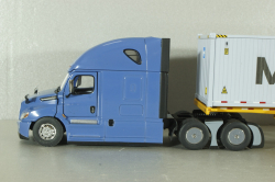Freghtliner Cascadia with 40' dry goods sea container Maersk, blue/grey, 71048, Diecast Masters 1:50