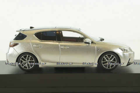 Lexus CT200h Sport, Platinum Silver Metallic, 3656PS2, Kyosho 1:43