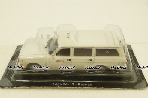 Газ-24-13 Волга, медслужба, Автолегенды СССР №207 1:43