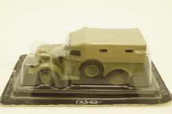Газ-62, военный, Автолегенды СССР №229, 1:43