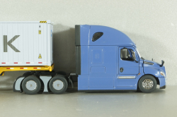 Freghtliner Cascadia with 40' dry goods sea container Maersk, blue/grey, 71048, Diecast Masters 1:50