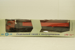 Камаз-5410, с полуприцепом, красный, Элекон 1:43