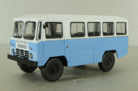 АПП-66 автобус 4х4 голубой, Наши Автобусы №19, Modimio 1:43 Уценка!