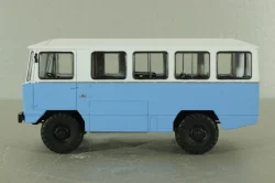 АПП-66 автобус 4х4 голубой, Наши Автобусы №19, Modimio 1:43