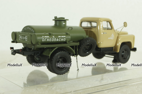 Газ-52 МЗ-3607 Автомобиль-заправщик колхоз им. Дзержинского 1973 г.,105226, , DiP Models 1:43 (Реплика)
