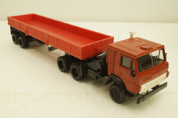 Камаз-5410, с полуприцепом, красный, Элекон 1:43