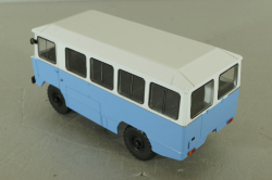 АПП-66 автобус 4х4 голубой, Наши Автобусы №19, Modimio 1:43