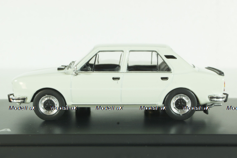 Skoda 120L white 1982, 143ABS-724EB, Abrex 1:43