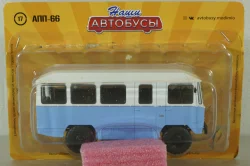 АПП-66 автобус 4х4 голубой, Наши Автобусы №19, Modimio 1:43