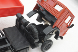 Камаз-5410, с полуприцепом, красный, Элекон 1:43