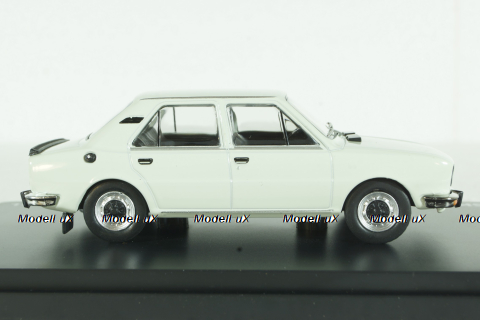 Skoda 120L white 1982, 143ABS-724EB, Abrex 1:43