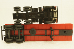 Камаз-5410, с полуприцепом, красный, Элекон 1:43