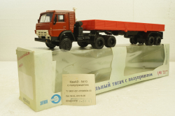 Камаз-5410, с полуприцепом, красный, Элекон 1:43