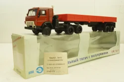 Камаз-5410, с полуприцепом, красный, Элекон 1:43