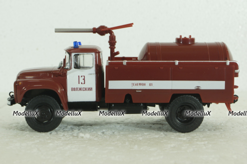 АЛ-3(130)-148А Зил-130, пожарный, Автолегенды СССР Грузовики №46, 1:43